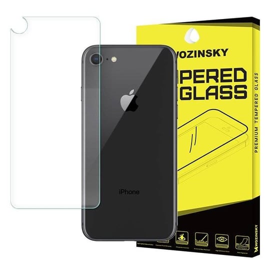WOZINSKY szkło hartowane 9H PRO+ iPhone SE 2020 / iPhone 8 / iPhone 7 na TYŁ Wozinsky