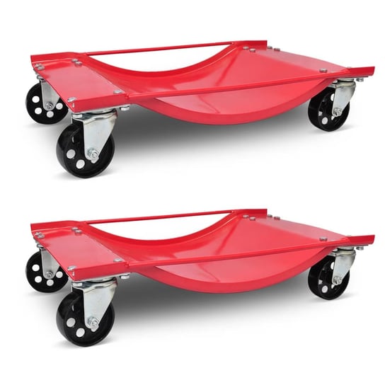 Wózki transportowe 450 kg, czerwone, 605x385x120 m Inna marka
