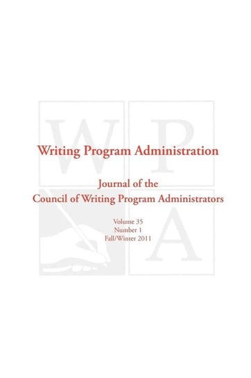 WPA Council Writing Program Admini