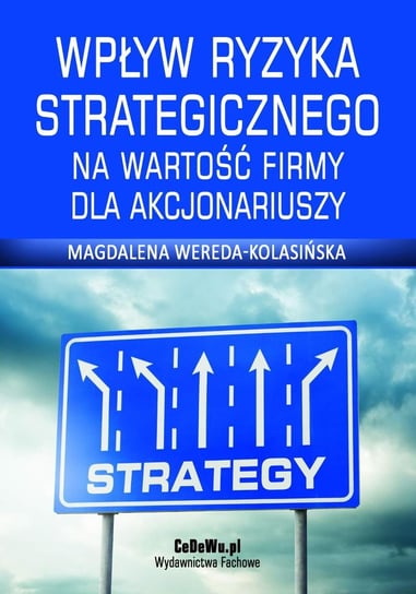 Wpływ ryzyka strategicznego na wartość firmy dla akcjonariuszy Wereda-Kolasińska Magdalena