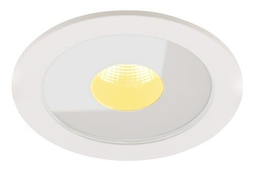 Wpust LAMPA sufitowa PLAZMA H0089 Maxlight zewnętrzna OPRAWA okrągła LED 13W 3000K stropowe oczko IP54 białe MaxLight