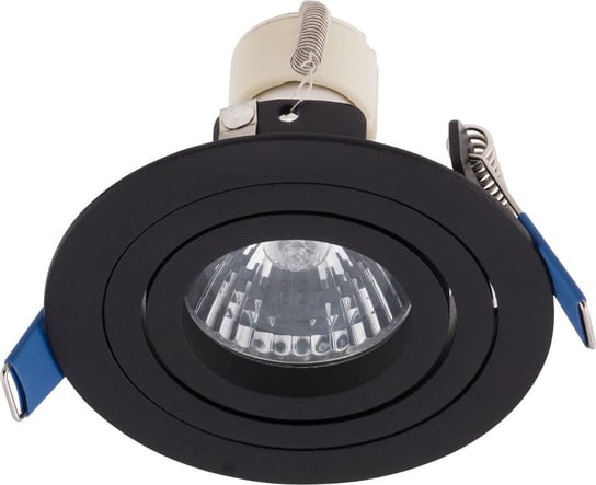 Wpust LAMPA sufitowa SIGNAL H0086 Maxlight regulowana OPRAWA okrągła oczko podtynkowe czarny MaxLight