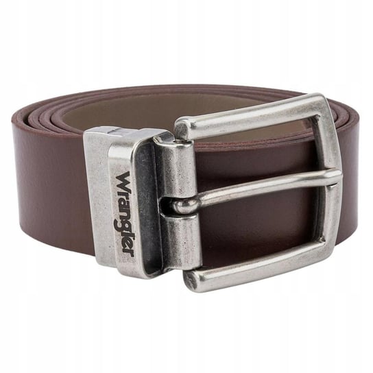 Wrangler 2 SIDED BELT DWUSTRONNY PASEK SKÓRZANY BRĄZOWY /SZARY Rozm. 100 cm Wrangler