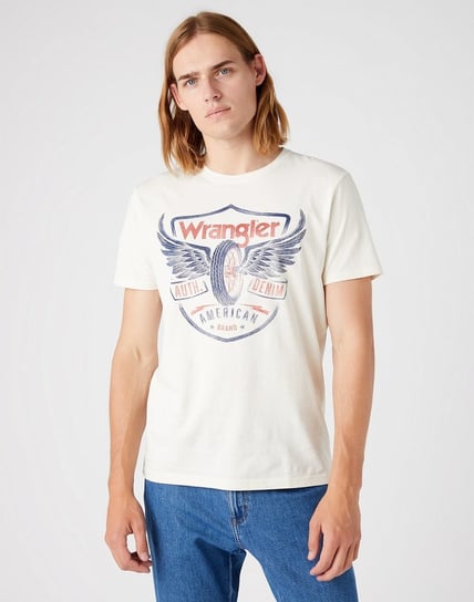 Wrangler Americana Tee Męski T-Shirt Koszulka Logo Nadruk Vanilla Ice W7J0D3C11-2Xl Inna marka