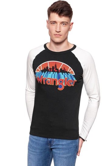 Wrangler, Bluzka męska, Raglan Graphic Tee Jet Set W7B80FKOJ, rozmiar L Wrangler