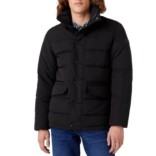 Wrangler Bodyguard Jacket W4B2WW100, Mężczyzna, Kurtka, Czarny Wrangler