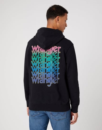 Wrangler Graphic Hoodie Męska Bluza Logo Nadruk W674I4100-M Inna marka