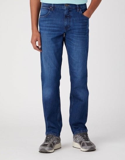 Wrangler Greensboro Męskie Spodnie Jeansowe Free Way W15Qyjz99-W30 L32 Inna marka