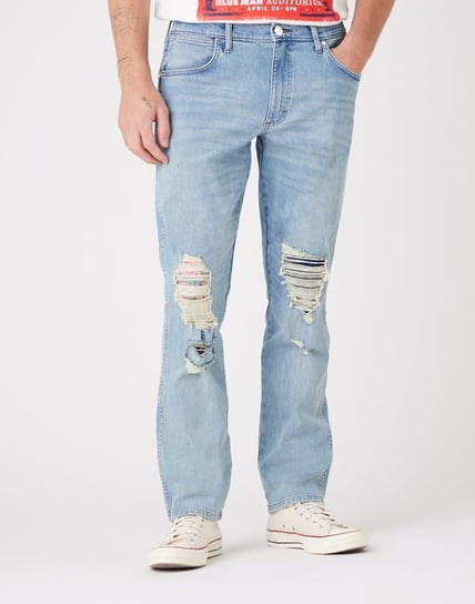 Wrangler Greensboro Męskie Spodnie Jeansowe Indigo Legends W15Q5966P-W32 L30 Inna marka