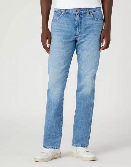 Wrangler Greensboro Męskie Spodnie Jeansowe Jeansy Blue Bill W15Qeh40O-W30 L30 Inna marka
