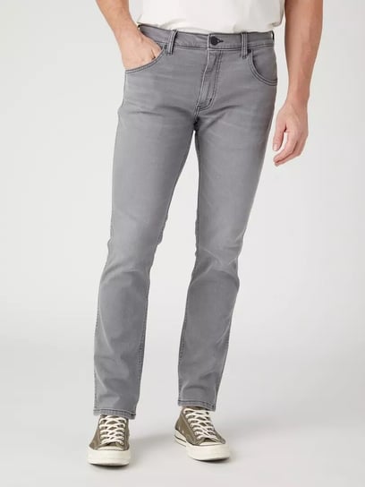 Wrangler Greensboro Męskie Spodnie Jeansowe Jeansy Light Ashes W15Qby42F-W32 L34 Inna marka