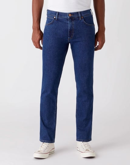 Wrangler Greensboro Męskie Spodnie Jeansowe Ride On W15Qu5225-W32 L32 Inna marka