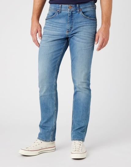 Wrangler Greensboro Męskie Spodnie Jeansowe Tnted Indigo W15Qcs29S-W38 L30 Inna marka