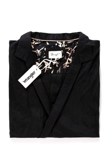 Wrangler, Koszula damska, L/S Wrap Shirt Black W5180Bd01, rozmiar S Wrangler