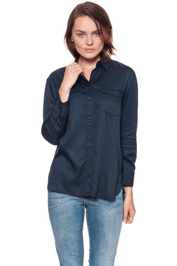 Wrangler, Koszula damska, Workwear Shirt Navy W5238Lr35, rozmiar XL Wrangler