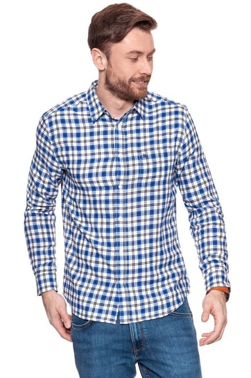 Wrangler, Koszula męska, L/S 1Pkt Shirt Wrangler, Koszula męska, Blue W5760Ml05, rozmiar M Wrangler