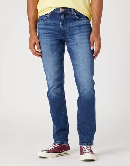 Wrangler Larston Męskie Spodnie Jeansowe Jeansy Darkly Worn W18Sd239W-W33 L30 Inna marka