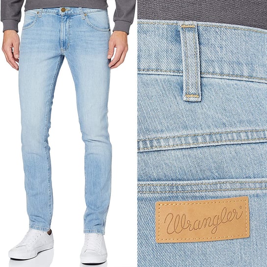 Wrangler Larston Slim Light Glory Zwężane W36 L34 Wrangler