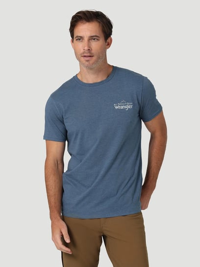 Wrangler Logo Tee Męski T-Shirt Koszulka Bearing Wc5Egeb22-L Inna marka