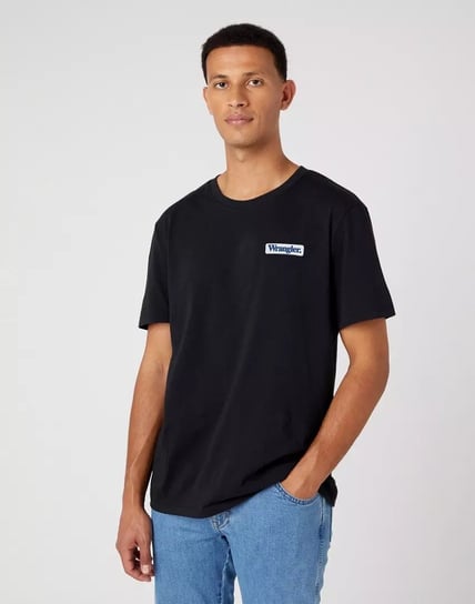 Wrangler Logo Tee Męski T-Shirt Koszulka Nadruk Faded Black W760Eexv6-2Xl Inna marka