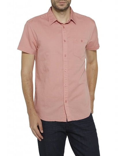 Wrangler S/S 1 Pkt Shirt Męska Koszula Krótki Rękaw Dusty Rose W5860Los7-L Wrangler