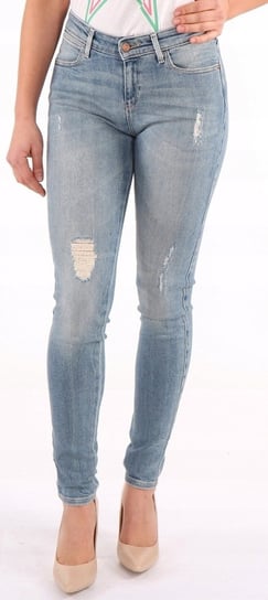 Wrangler Skinny Damskie Spodnie Jeansowe All She Wants W28Kcz99J-W24 L32 Inna marka
