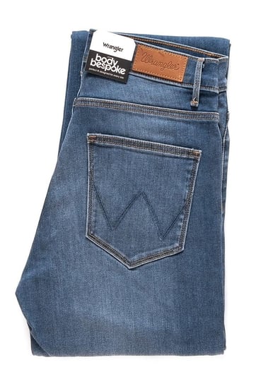 Wrangler, Spodnie damskie, High Rise Bootcut Misty Blue W27Uu486L, rozmiar W28 L32 Wrangler