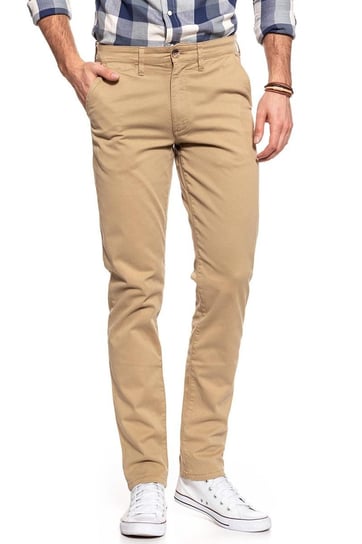 Wrangler, Spodnie męskie, Chino Golden Sand W16Lrn223, rozmiar W28 L32 Wrangler
