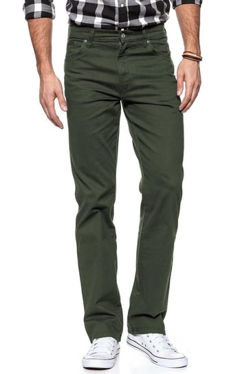 Wrangler, Spodnie męskie, Texas Moss Green W121Ta221, rozmiar W31 L32 Wrangler