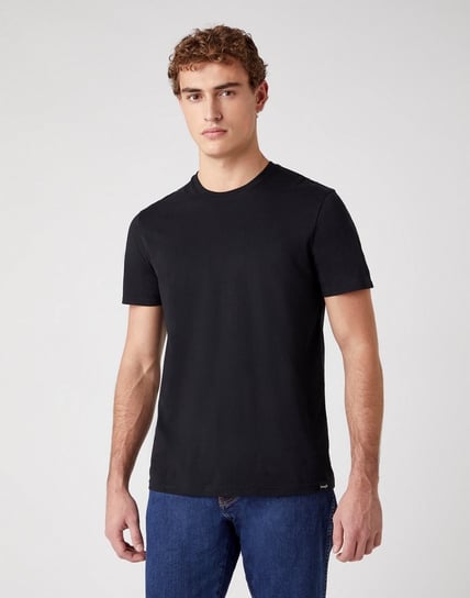 Wrangler Ss 2 Pack Tee Męski T-Shirt Koszulka Dwupak Black W7Badh100-S Inna marka