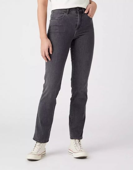 Wrangler Straight Damskie Spodnie Jeansowe Jeansy Driveway W26R95W11-W30 L32 Inna marka