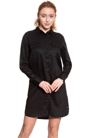 Wrangler, Sukienka damska, Ls Utility Dress Black W9063Lr01, rozmiar M Wrangler