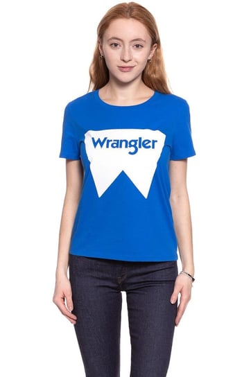 Wrangler, T-shirt damski, Festival Tee Victoria Blue W7016Evjs, rozmiar XS Wrangler