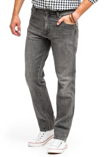 Wrangler Texas Męskie Spodnie Jeansowe Dusty Granite W121P416N-W33 L34 Inna marka