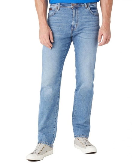 Wrangler Texas Męskie Spodnie Jeansowe Glaston Blue W121Hn13S-W38 L34 Inna marka