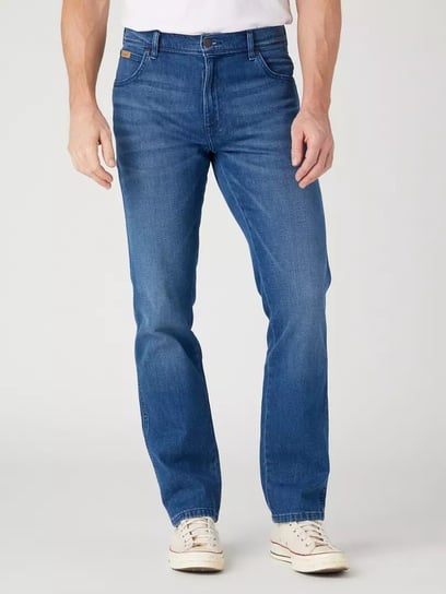 Wrangler Texas Męskie Spodnie Jeansowe Jeansy Aries Blue W121Ag42A-W38 L32 Inna marka