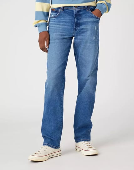 Wrangler Texas Męskie Spodnie Jeansowe Jeansy Be Cool W121Ylz91-W42 L34 Inna marka