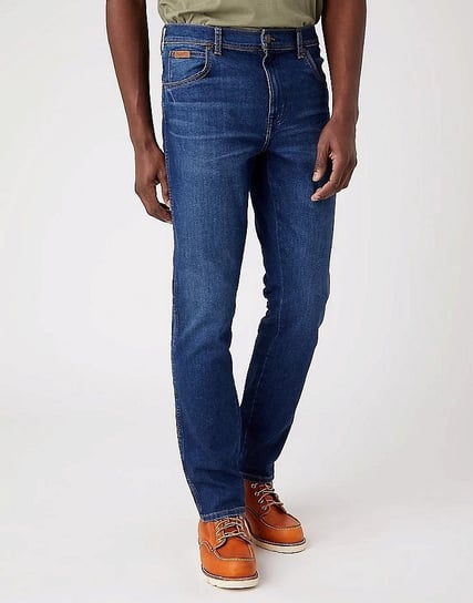 Wrangler Texas Slim Męskie Spodnie Jeansowe Blue Nun W12Su825I-W33 L34 Inna marka