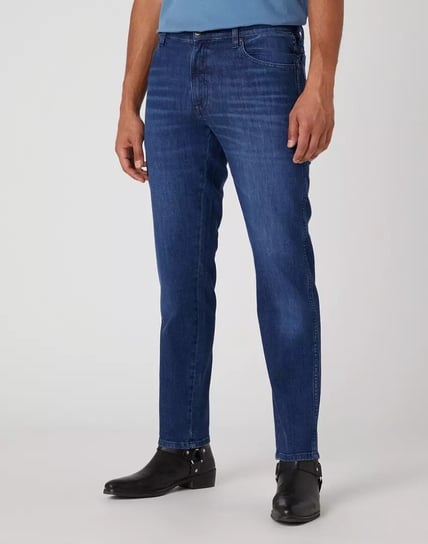 Wrangler Texas Slim Męskie Spodnie Jeansowe Jeansy Free Way W12Syjz99-W32 L34 Inna marka