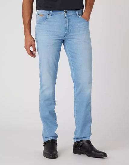 Wrangler Texas Slim Męskie Spodnie Jeansowe Jeansy Spot Lite W12Sxpz87-W30 L34 Inna marka