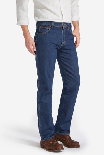 Wrangler Texas Stretch Męskie Spodnie Jeansowe Darkstone W12133009-W35 L34 Inna marka