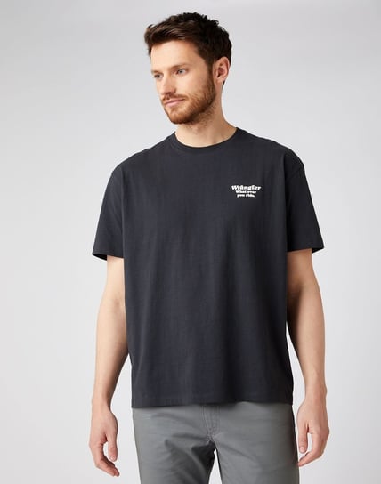 Wrangler Wwyg Tee Męski T-Shirt Koszulka Faded Black W7K1F4Xv6-M Inna marka