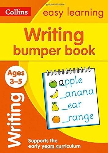 Writing Bumper Book Ages 3-5: Ideal for Home Learning Collins Easy Learning