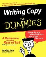 Writing Copy For Dummies Kranz