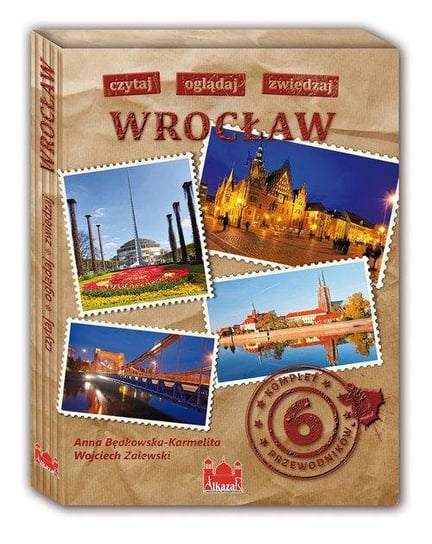 Wrocław. Czytaj, oglądaj, zwiedzaj. Komplet 6 przewodników Zalewski Wojciech