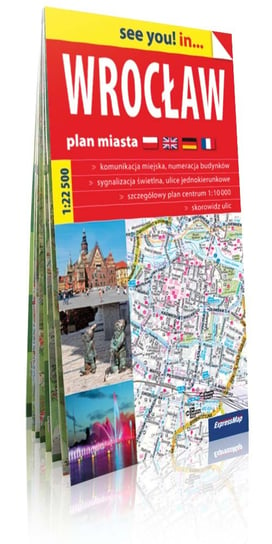 Wrocław. Plan miasta 1:22 500 Opracowanie zbiorowe