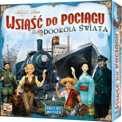 Wsiąść do Pociągu: Dookoła Świata, gra planoszowa, Rebel Rebel