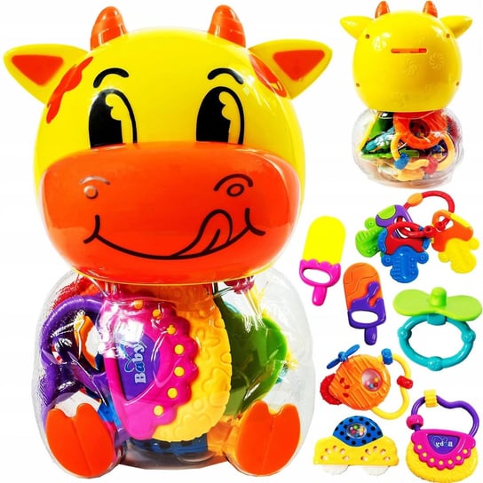 Wspaniały zestaw grzechotek, zabawki dla dzieci Tobbi-Toys