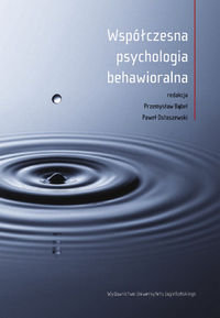 Współczesna psychologia behawioralna Bąbel Przemysław
