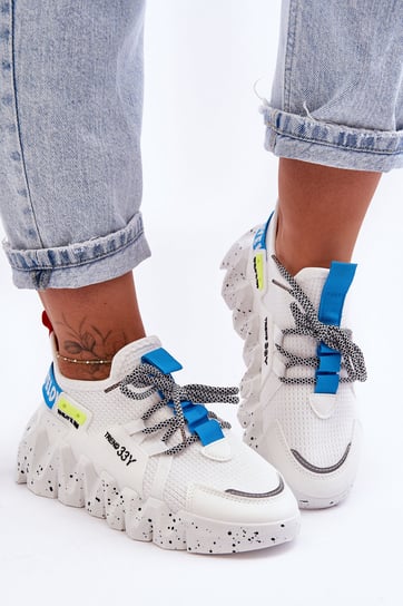 Wsuwane Modne Sneakersy Białe Evolution-40 Inna marka